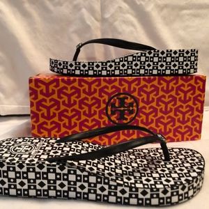 Tory Burch Wedge Flip Flops BRAND NEW